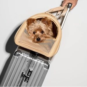 Tan Pet Carrier for Dogs